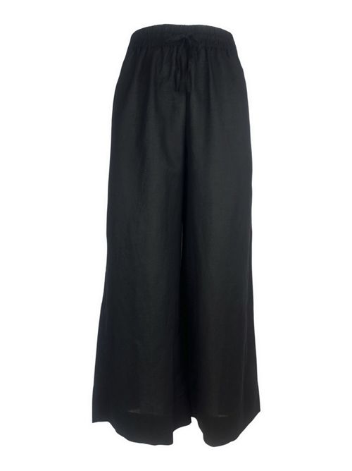 Women's black linen pants Ralph Lauren | 21664389BLACK